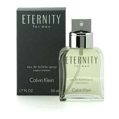 Calvin Klein Eternity EDT vīriešiem 50 ml cena un informācija | Vīriešu smaržas | 220.lv