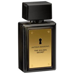 Tualetes ūdens Antonio Banderas The Golden Secret edt 50 ml cena un informācija | Vīriešu smaržas | 220.lv