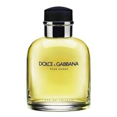 Dolce & Gabbana Pour Homme EDT vīriešiem 125 ml cena un informācija | Vīriešu smaržas | 220.lv