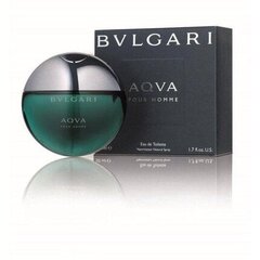 Tualetes ūdens Bvlgari Aqva Pour Homme edt 50 ml cena un informācija | Vīriešu smaržas | 220.lv