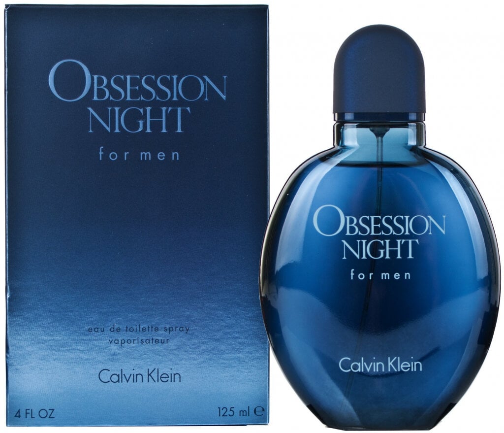 Calvin Klein Obsession Night EDT vīriešiem 125 ml cena un informācija | Vīriešu smaržas | 220.lv