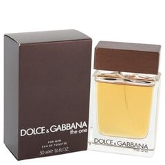 Dolce & Gabbana The One EDT vīriešiem 50 ml cena un informācija | Dolce&Gabbana Smaržas, kosmētika | 220.lv