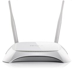 Maršrutizators ar 3G TP-LINK TL-MR3420, 4xUTP, WLAN 802.11b/g/n, 300 Mbps цена и информация | Маршрутизаторы (роутеры) | 220.lv