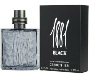 Nino Cerruti Cerruti 1881 Black EDT vīriešiem 100 ml цена и информация | Мужские духи | 220.lv