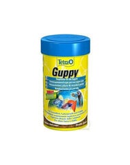 TETRA PILNVĒRTĪGA BARĪBA ZIVĪM GUPPY MINI FLAKES 100ML цена и информация | Корм для рыб | 220.lv