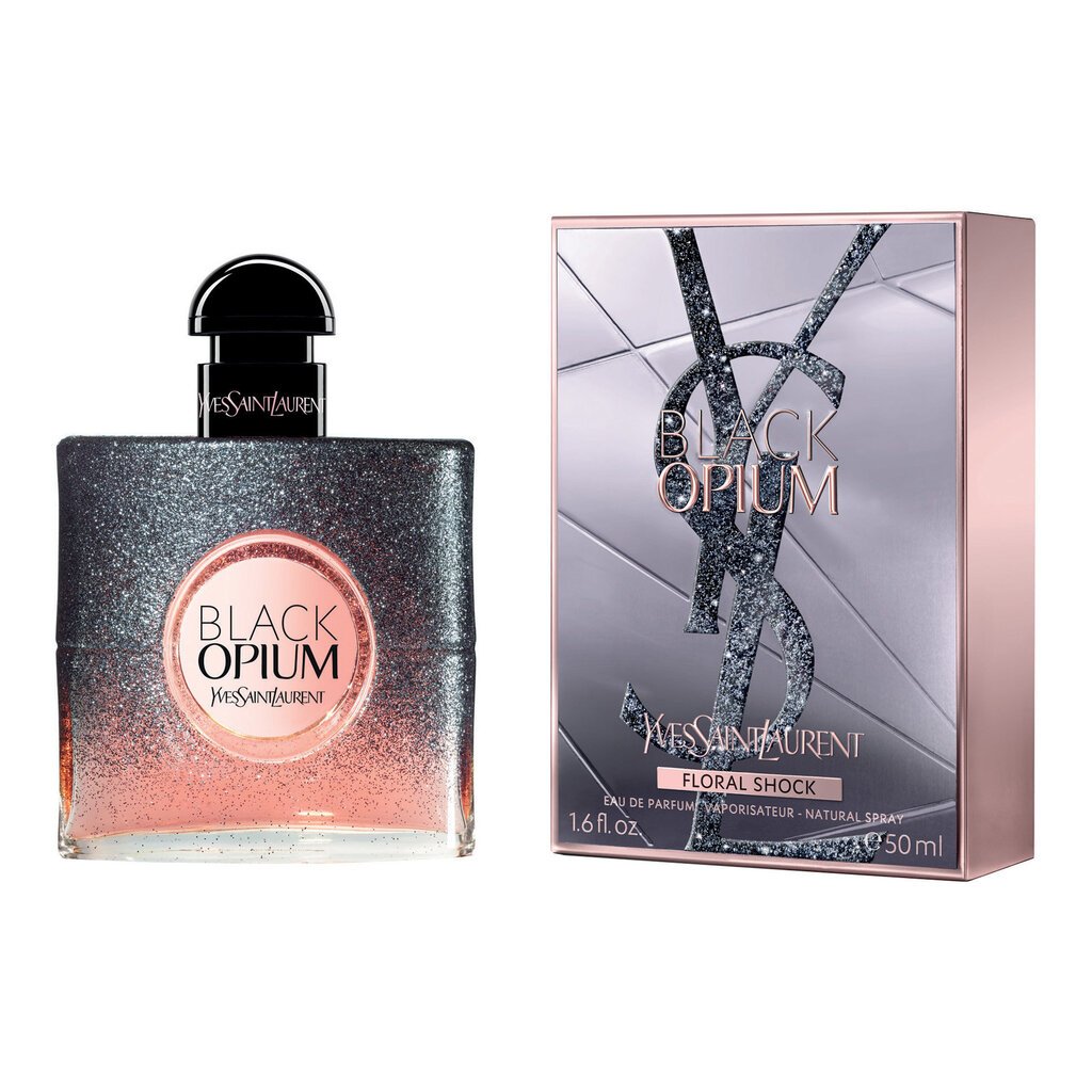 Yves Saint Laurent Black Opium Floral Shock EDP sievietēm 50 ml cena un informācija | Sieviešu smaržas | 220.lv