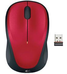 Logitech M235, красный цена и информация | Мыши | 220.lv