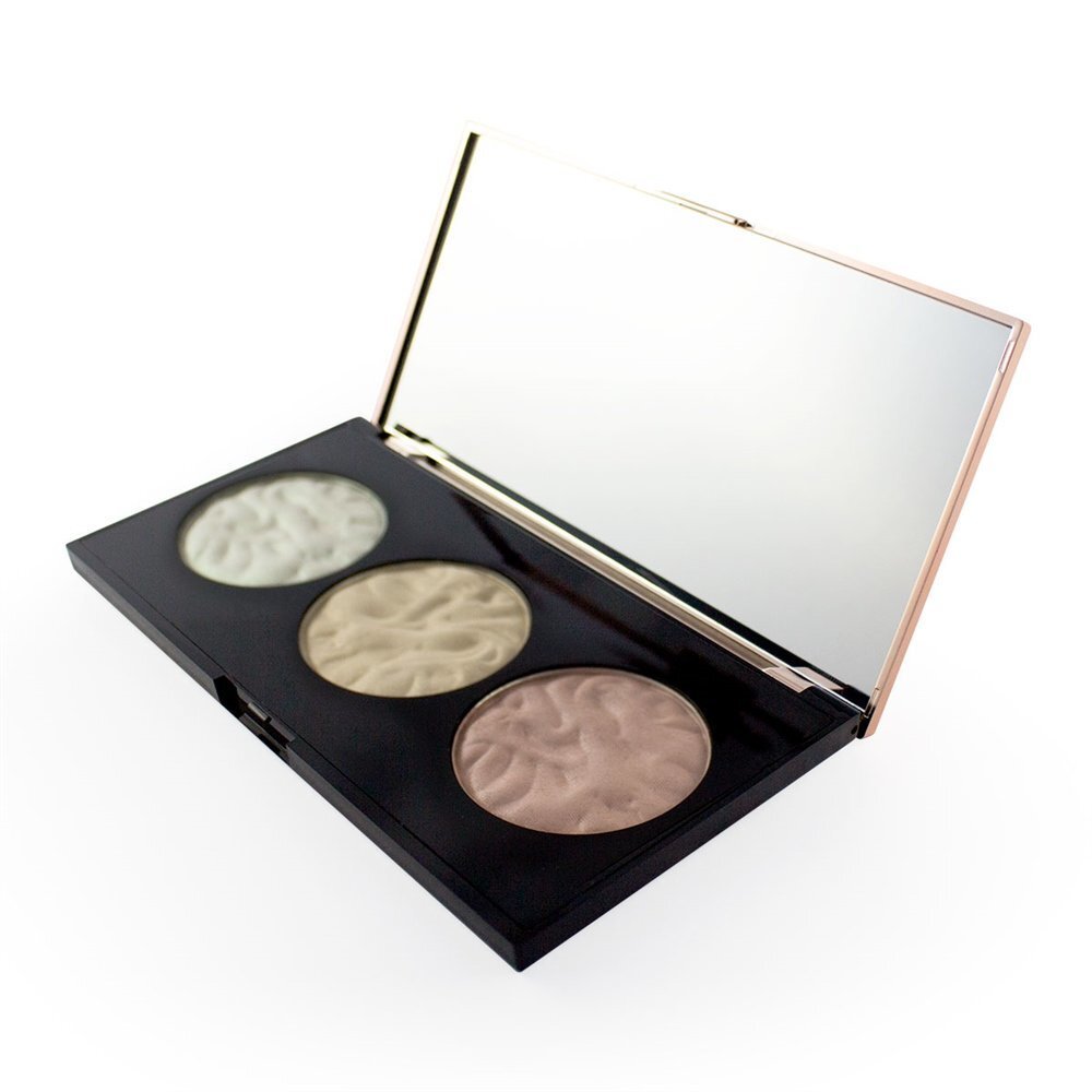 Makeup Revolution London Strobe Lighting Palette izgaismotājs (hailaiters) 11,5 g цена и информация | Bronzeri, vaigu sārtumi | 220.lv