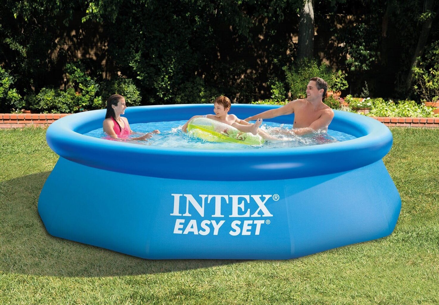 Baseins Intex Easy Set 244x76 cm, bez filtra cena un informācija | Baseini | 220.lv