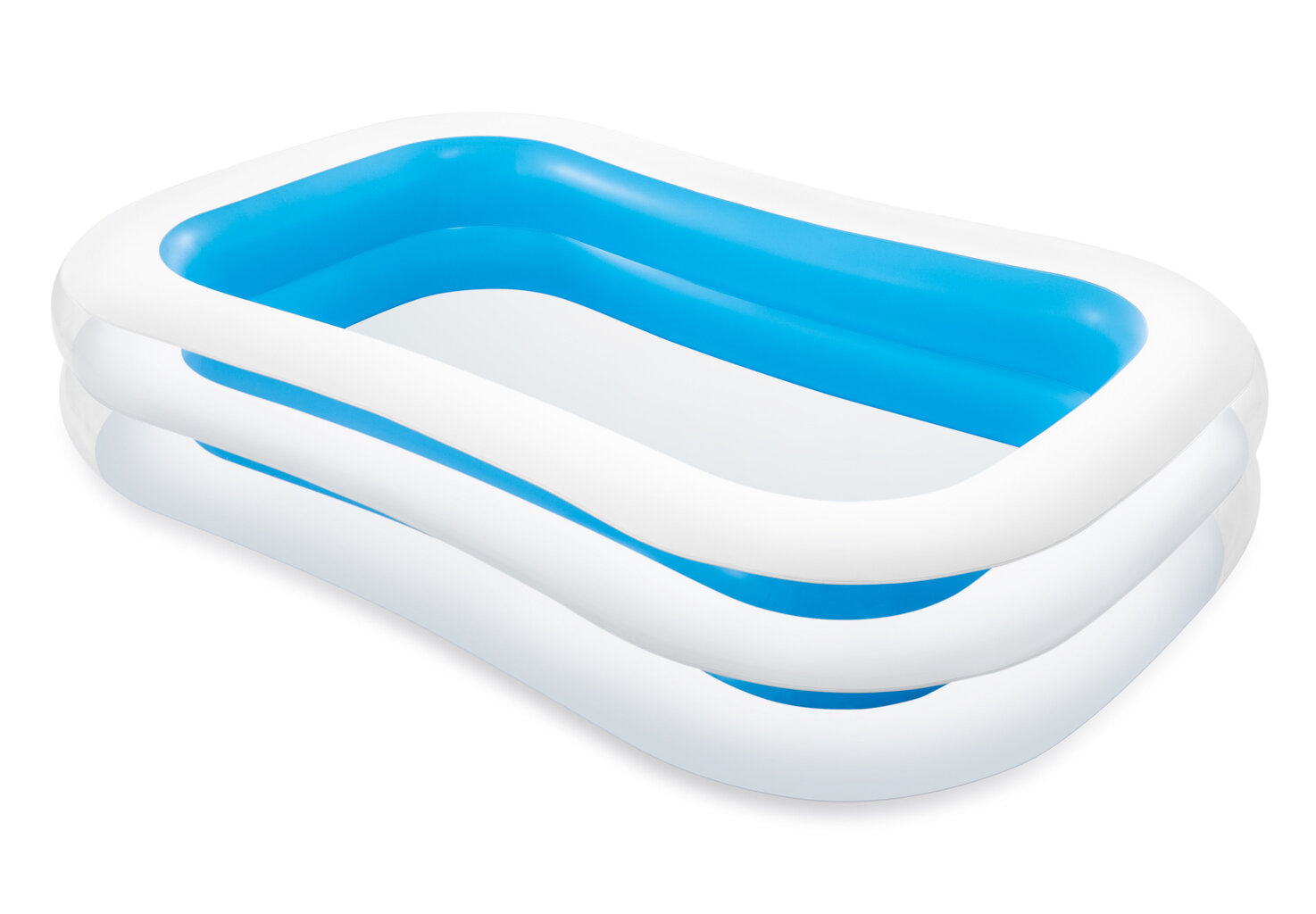 Piepūšams baseins Intex Swim Center Family, 262x175x56 cm цена и информация | Baseini | 220.lv