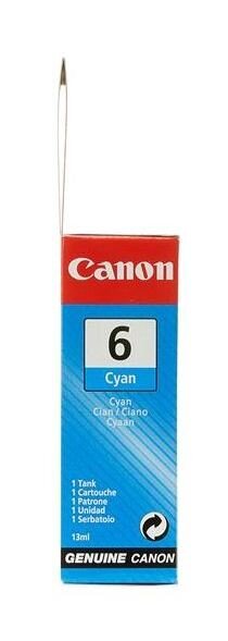 Tintes kasetne CANON BCI-6C, zila cena un informācija | Tintes kārtridži | 220.lv