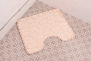 Memory foam коврик "Benedomo" Beige, 50x60 см цена и информация | Аксессуары для ванной комнаты | 220.lv