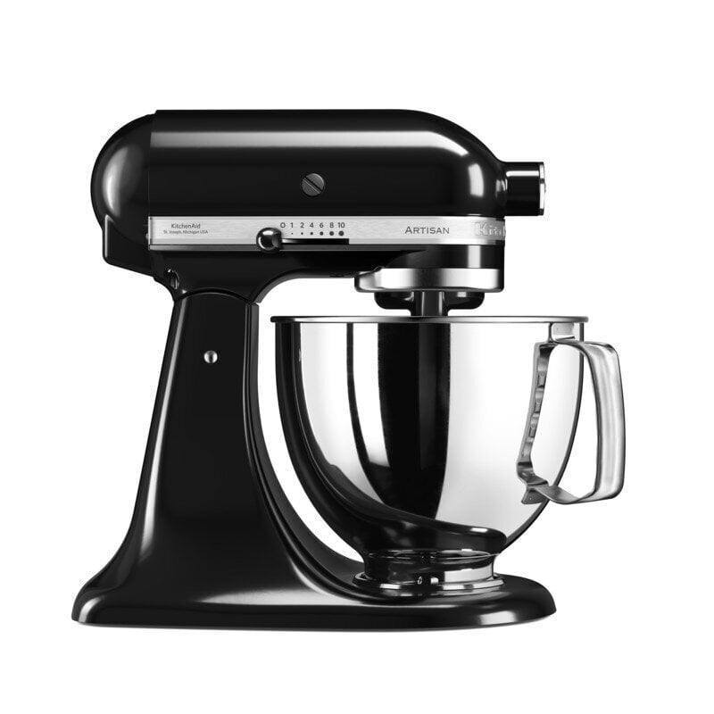 KitchenAid 5KSM125EOB цена и информация | Virtuves kombaini | 220.lv