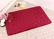 Vannas istabas paklājs Memory foam "Benedomo" Burgundy, 60x100 cm цена и информация | Vannas istabas aksesuāri | 220.lv