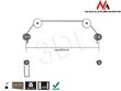 Maclean MC-557 Extra Slim Quality Wall TV Screen Mount Bracket 32-70 50kg cena un informācija | TV kronšteini | 220.lv