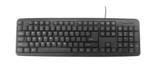 Gembird KB-U-103-RU Standard, Wired, Keyboard layout EN цена и информация | Клавиатуры | 220.lv