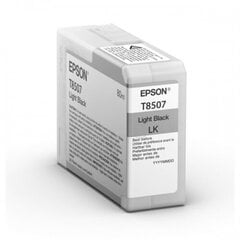 Epson UltraChrome HD (C13T850700), gaiši melns kārtridžs cena un informācija | Tintes kārtridži | 220.lv