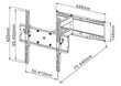 Techly ICA-PLB-147M 23-55” цена и информация | TV kronšteini | 220.lv