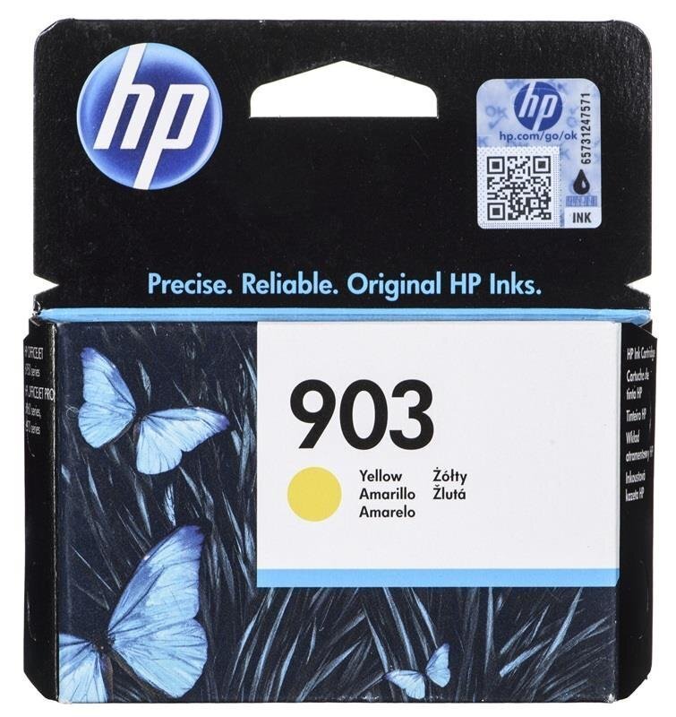 Oriģinālais Tintes Kārtridžs HP 903 Dzeltens cena un informācija | Tintes kārtridži | 220.lv