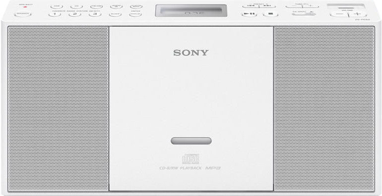Sony ZS-PE60W CD Boombox (White) balts   цена и информация | Magnetolas | 220.lv
