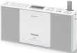 Sony ZS-PE60W CD Boombox (White) balts   цена и информация | Magnetolas | 220.lv