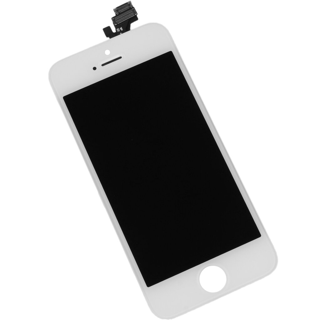 Ekranas iPhone 5 (Baltas) цена и информация | Telefonu rezerves daļas un instrumenti to remontam | 220.lv