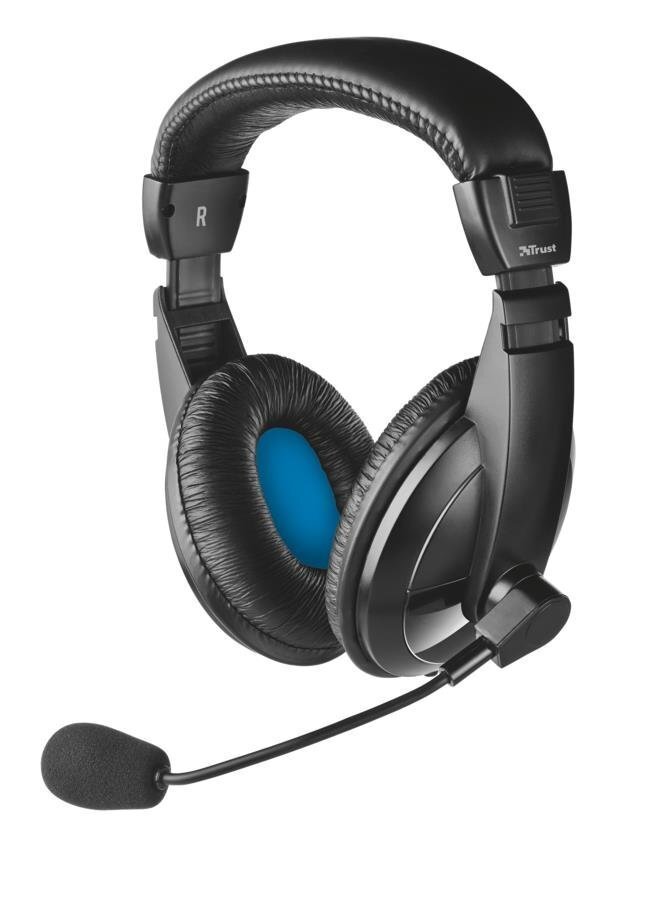 HEADSET QUASAR/21661 TRUST цена и информация | Austiņas | 220.lv