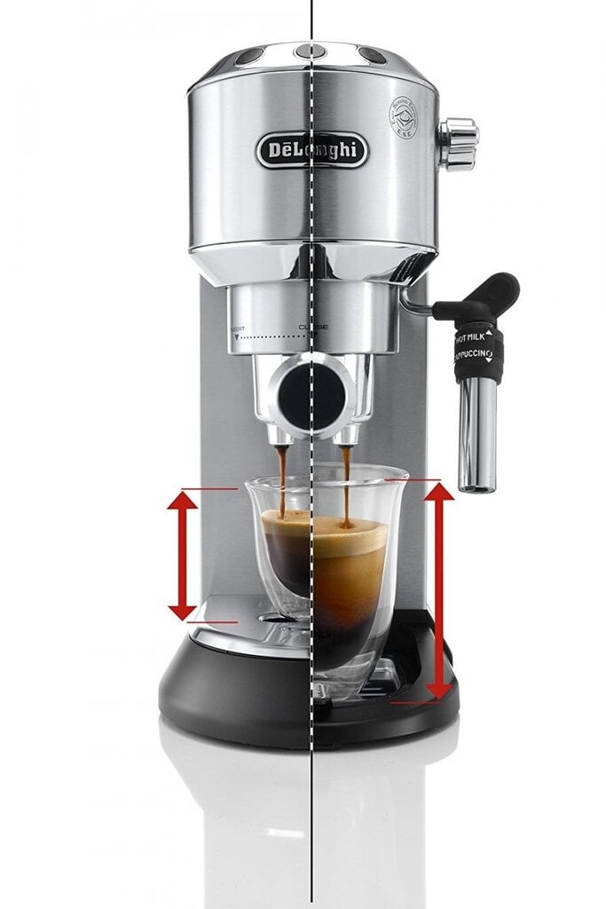 DeLonghi EC685M espresso kafijas automāts, nerūsējošais tērauds цена и информация | Kafijas automāti | 220.lv