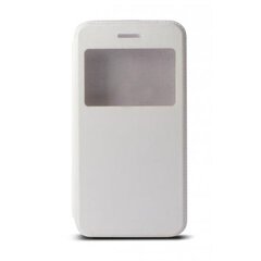 Чехол Ksix Case Transparent Window Folio для iPhone 6, белый цена и информация | Чехлы для телефонов | 220.lv