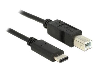 Кабель Delock Cable USB Type-C 2.0 male > USB 2.0 Type-B male, 2m 83330 цена и информация | Кабели для телефонов | 220.lv