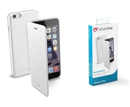 Cellular Apple iPhone 6 Plus cover BOOK ESSEN balts cena un informācija | Telefonu vāciņi, maciņi | 220.lv
