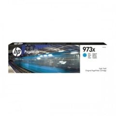 Tintes printera kasetne HP 973X (F6T81AE), zila cena un informācija | Tintes kārtridži | 220.lv