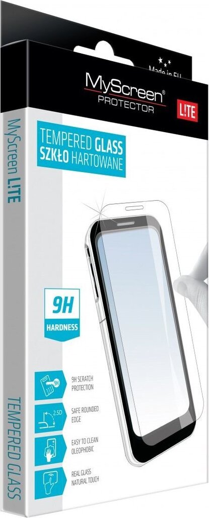 MyScreen Lite 0.33mm 9H Premium Ciets Japan Stikls Apple iPhone 7 Plus / iPhone 8 Plus Caurspīdīgs cena un informācija | Ekrāna aizsargstikli | 220.lv