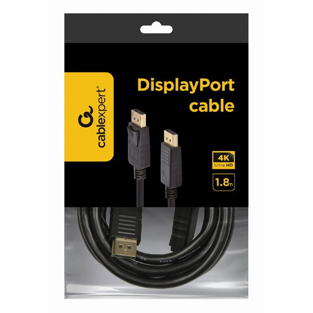 Kabelis Gembird DisplayPort 1,8 m цена и информация | Kabeļi un vadi | 220.lv