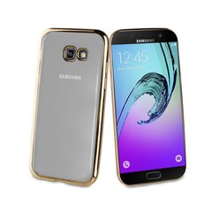 Samsung Galaxy A3(2017) cover Coque Blindg by Muvit Gold cena un informācija | Telefonu vāciņi, maciņi | 220.lv