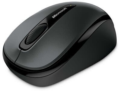 Bezvadu pele Microsoft Wireless Mobile Mouse 3500, Pelēka cena un informācija | Peles | 220.lv