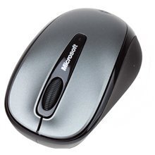 Bezvadu pele Microsoft Wireless Mobile Mouse 3500, Pelēka cena un informācija | Peles | 220.lv