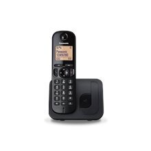 Panasonic KX-TGC210FXB Cordless phone, Black цена и информация | Stacionārie telefoni | 220.lv