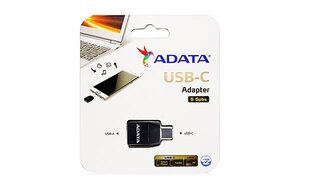 ADATA USB-C TO USB 3.1A ADAPTER цена и информация | Адаптеры и USB разветвители | 220.lv