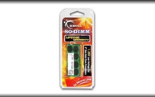 G.Skill DDR3 SO-DIMM 4GB 1600-11 SL (F3-1600C11S-4GSL) cena un informācija | Operatīvā atmiņa (RAM) | 220.lv