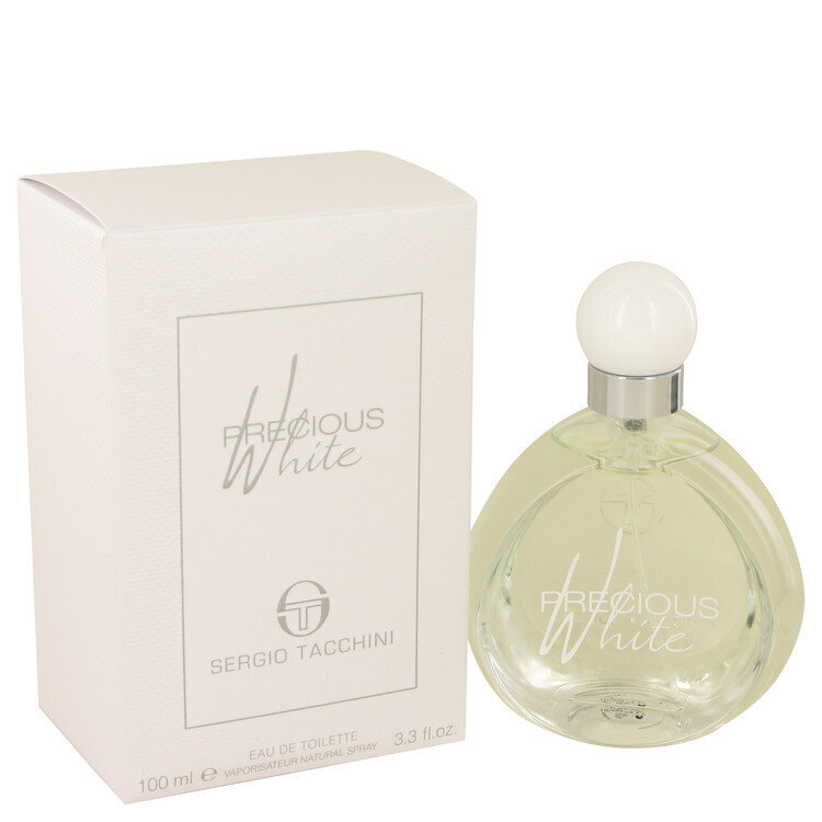 Tualetes ūdens sievietēm Sergio Tacchini Precious White, EDT, 100 ml cena un informācija | Sieviešu smaržas | 220.lv