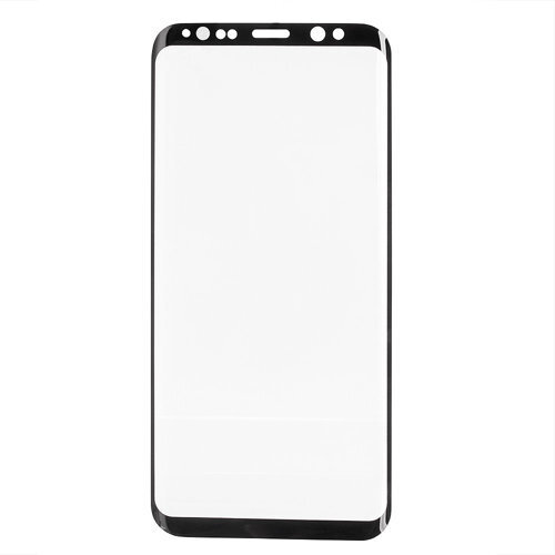 Ekrāna aizsargplēve-stikls MyScreen Diamond glass priekš Samsung Galaxy S8 Plus, 3D Black cena un informācija | Ekrāna aizsargstikli | 220.lv