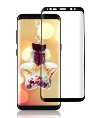 Tempered Glass Extreeme Shock Aizsargplēve-stikls Samsung G950 Galaxy S8 Melna (EU Blister) cena un informācija | Ekrāna aizsargstikli | 220.lv