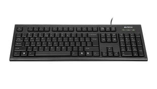 A4Tech клавиатура KR-85, Standard, Wired, Keyboard layout LT/EN цена и информация | Клавиатуры | 220.lv
