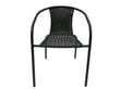 Krēsls Patio Bistro Plus, melns цена и информация | Dārza krēsli | 220.lv