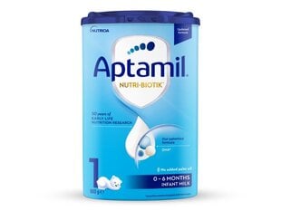 Maisījums zīdaiņiem Aptamil Pronutra 1, 0 mēneši +, 800 g cena un informācija | Piena maisījumi (0-6 mēn.) | 220.lv