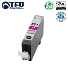 TFO Canon CLI-521M Sarkans Tintes Kārtridžs 11ml for Pixma ip3600 etc 2935B001AA HQ Premium Analogs цена и информация | Картриджи для лазерных принтеров | 220.lv