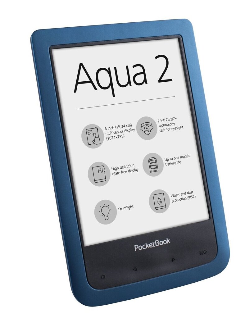 Электронная книга PocketBook Aqua 2, Синий цена | 220.lv