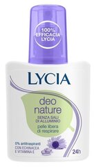 Распыляемый дезодорант с экстрактом эхинацеи Lycia Deo Nature, 75мл цена и информация | Дезодоранты | 220.lv