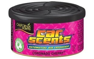 Automašīnas gaisa atsvaidzinātājs California Scents Coronado Cherry цена и информация | Освежители воздуха для салона | 220.lv